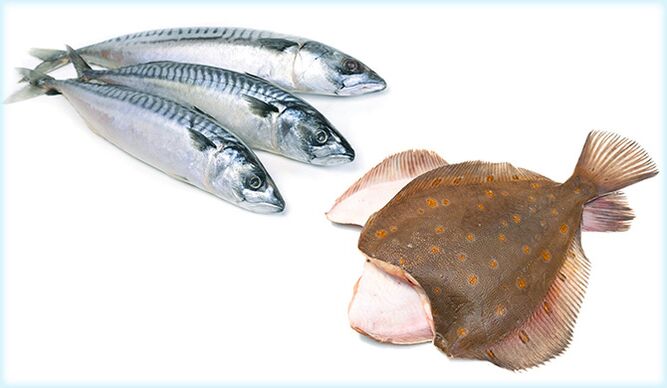 სკუმბრია და ნაყინი - თევზი, რომელიც ზრდის პოტენციალს მამაკაცებში