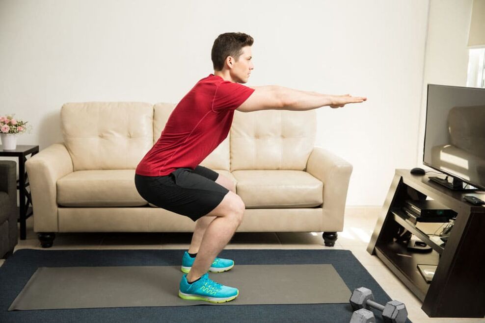 ჩაჯდომები ხელს უწყობს პოტენციაზე პასუხისმგებელი კუნთების განვითარებას